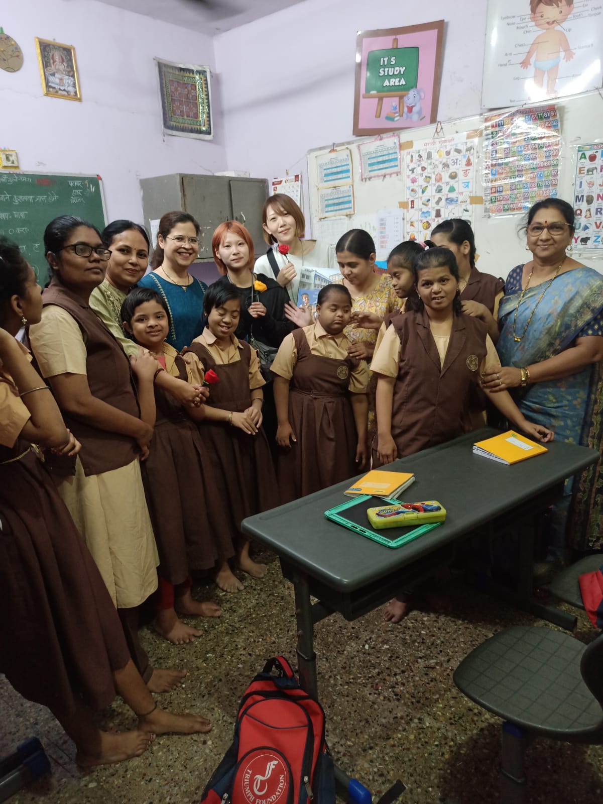 International Social Workers Placement at Mentally Disable School.