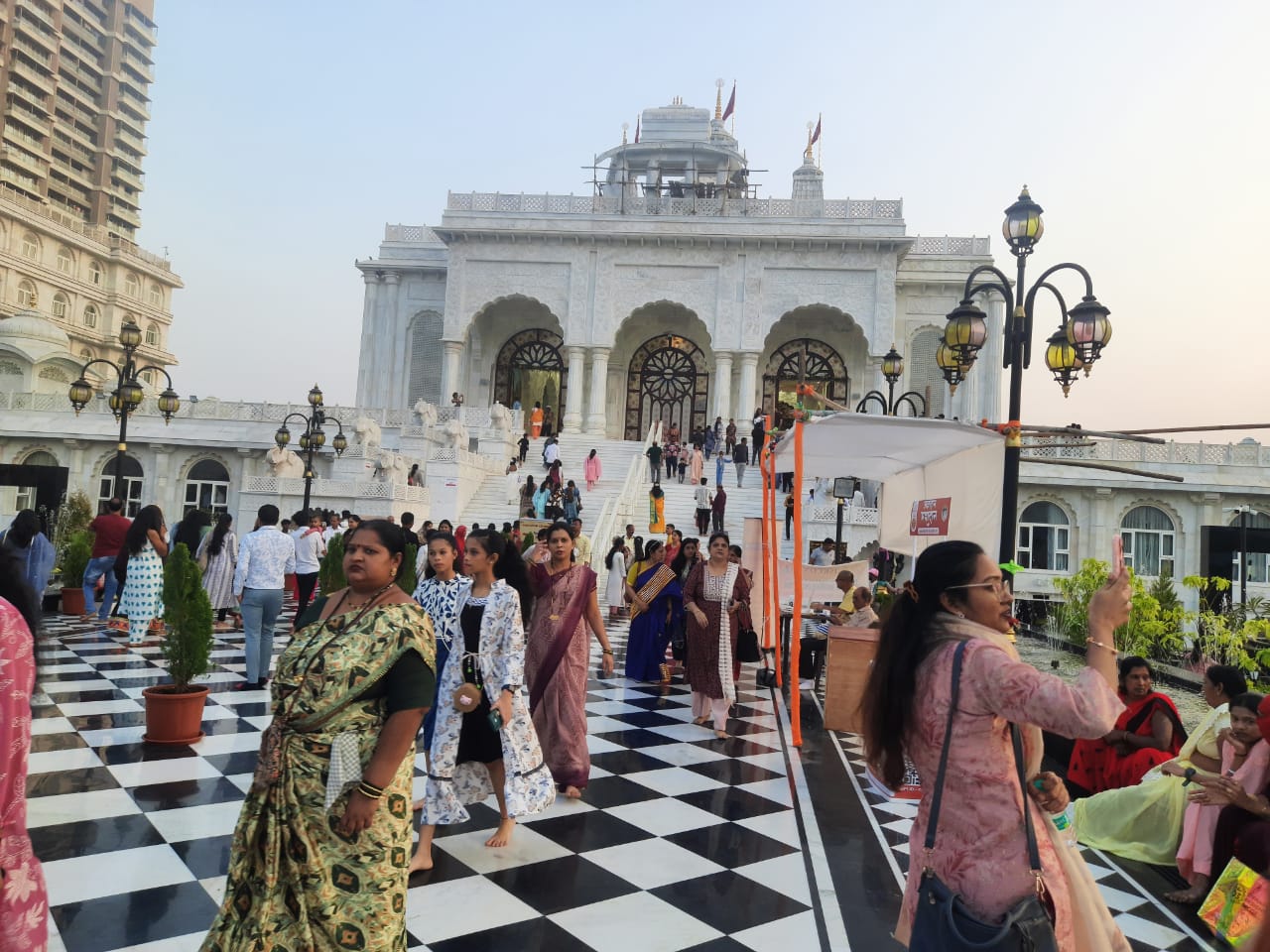 ISCON Temple Kharghar, New Mumbai Visit by International Social Workers