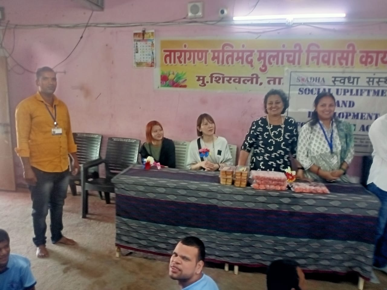 Japanese Social Workers Placement at Residential Mentally challenged School