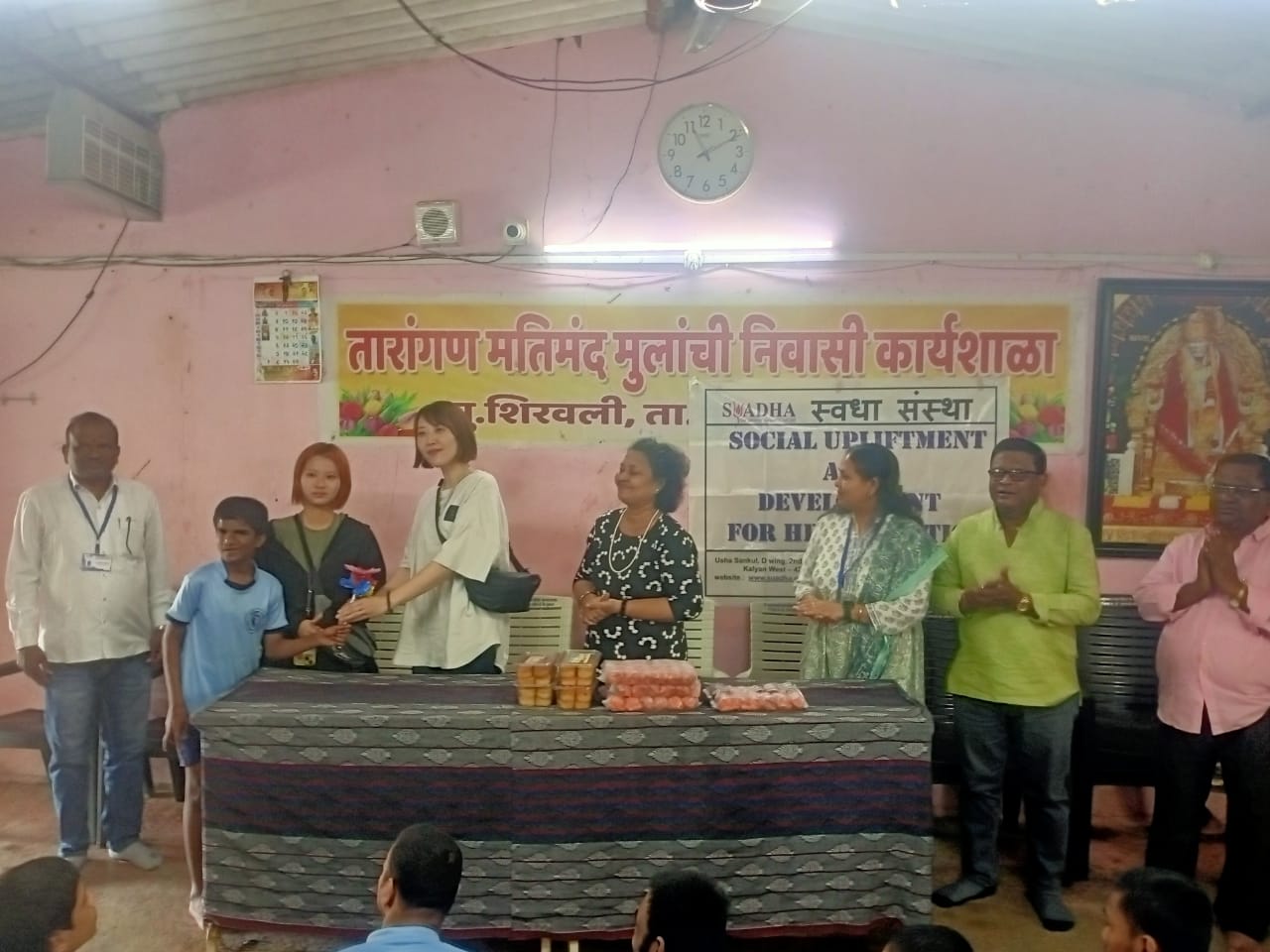 Japanese Social Workers Placement at Residential Mentally challenged School