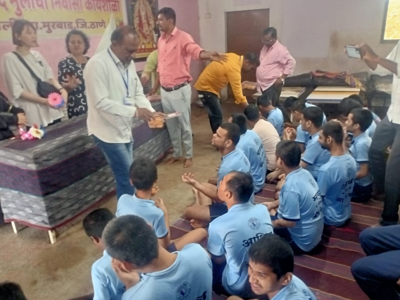 Japanese Social Workers Placement at Residential Mentally challenged School