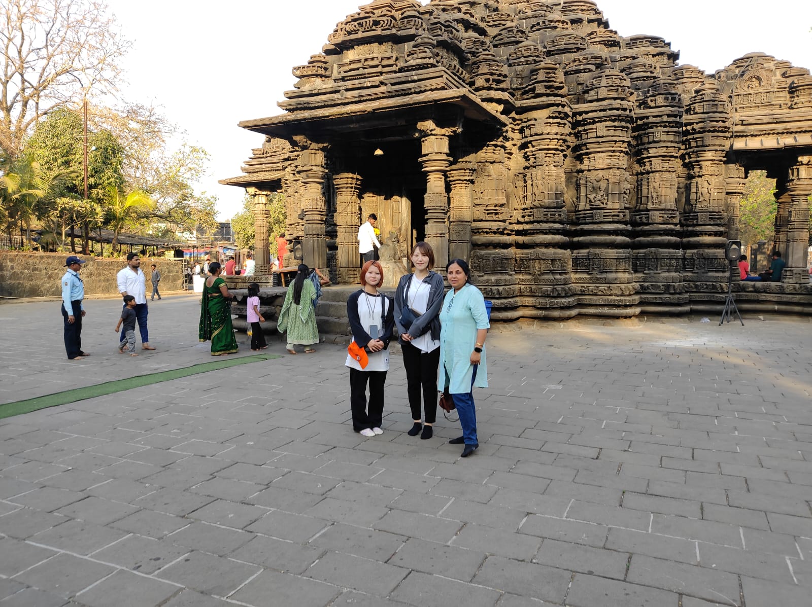 Shri Ambreshwar Shiva Temple, Ambernath, Visit by the International Guests