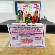 In Varanasi City Menstrual Health Hygiene Awareness Advocacy Program