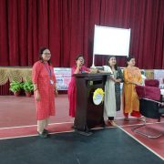 In Prayagraj City Menstrual Health Hygiene Awareness Advocacy Program