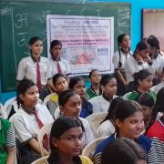 In Prayagraj City Menstrual Health Hygiene Awareness Advocacy Program