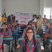In Prayagraj City Menstrual Health Hygiene Awareness Advocacy Program