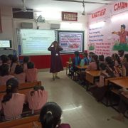 In Prayagraj City Menstrual Health Hygiene Awareness Advocacy Program