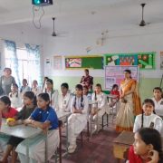 In Prayagraj City Menstrual Health Hygiene Awareness Advocacy Program