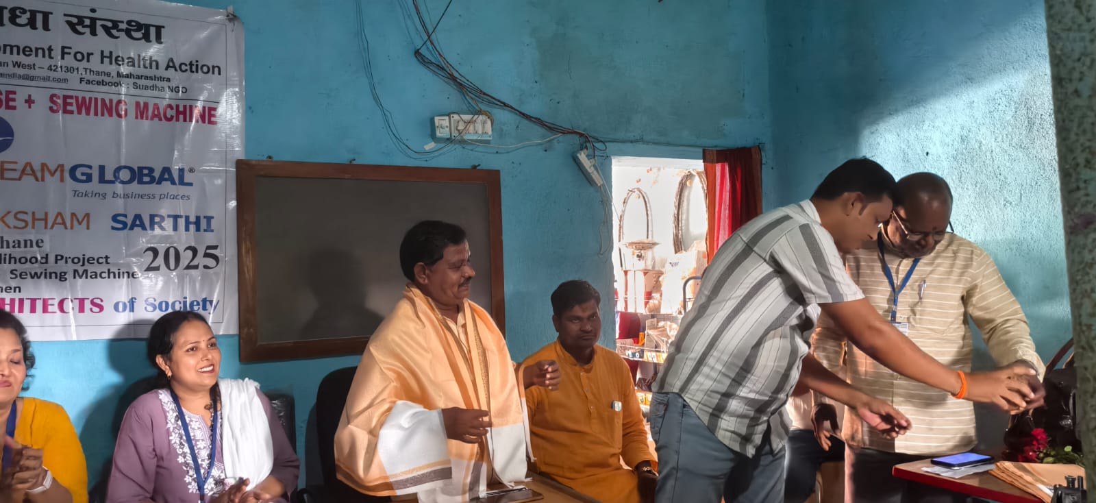 SUADHA NGO Launches Tailoring Course for Tribal Women in Dolkhamb.