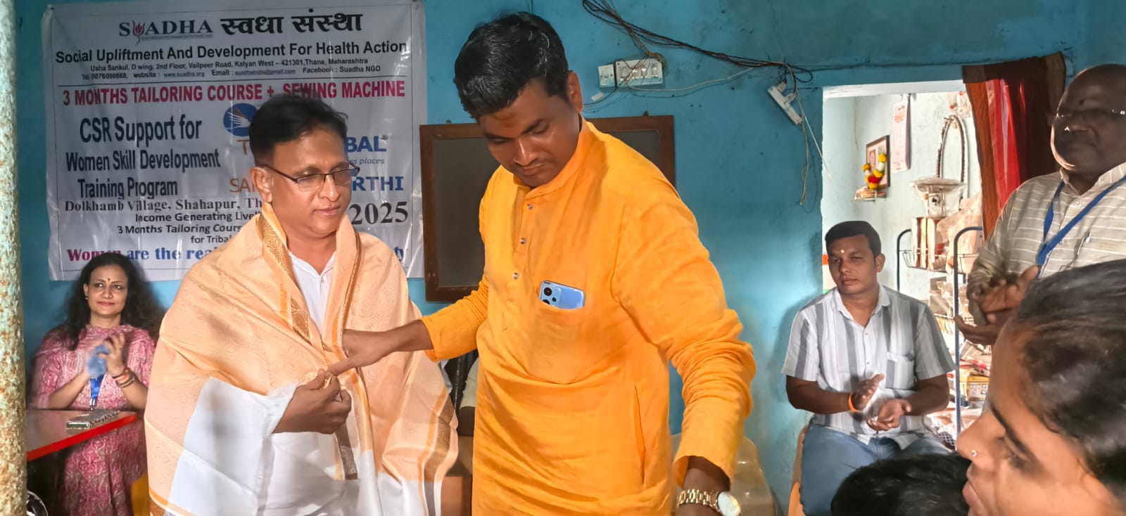 SUADHA NGO Launches Tailoring Course for Tribal Women in Dolkhamb.