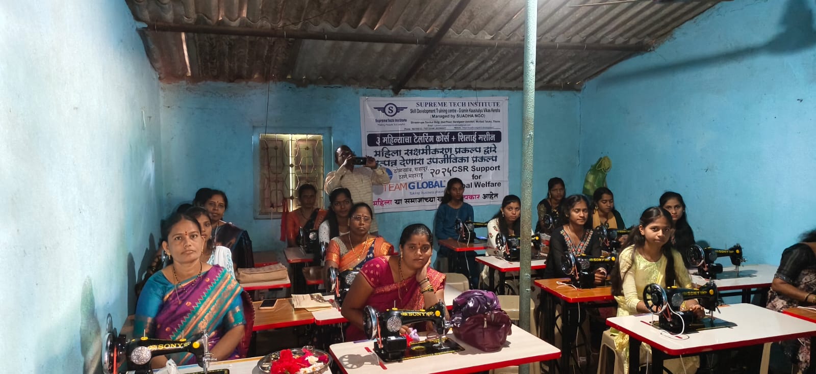 SUADHA NGO Launches Tailoring Course for Tribal Women in Dolkhamb.