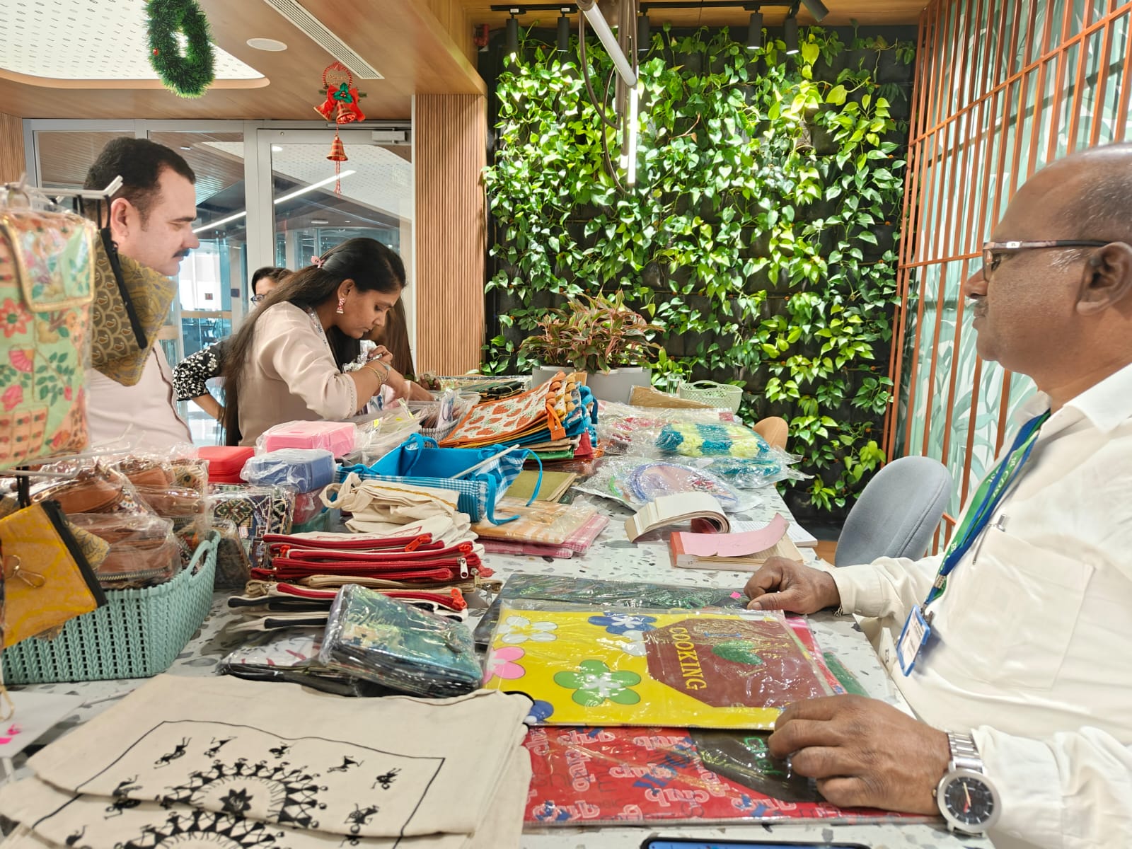 Crafting Joy : A Christmas Exhibition at CDSL Mumbai