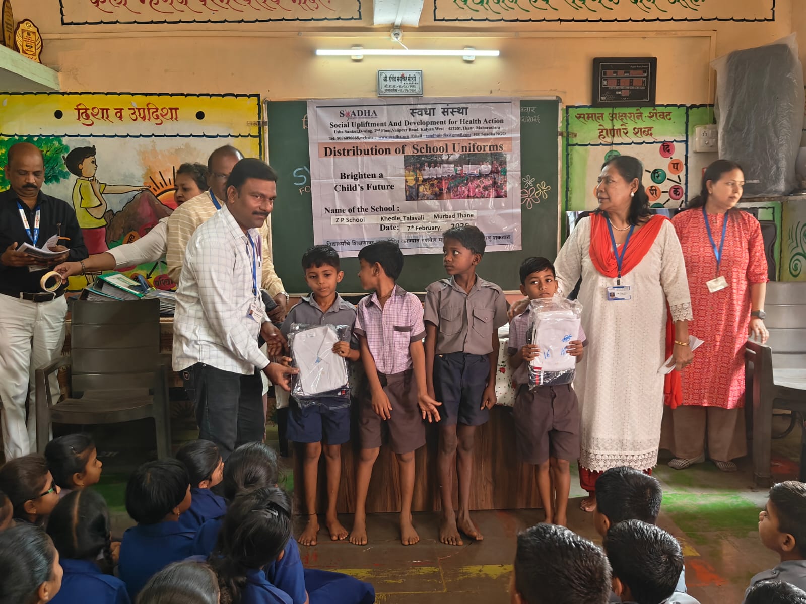 A Brighter Future for Students at Z.P. School, Khedle