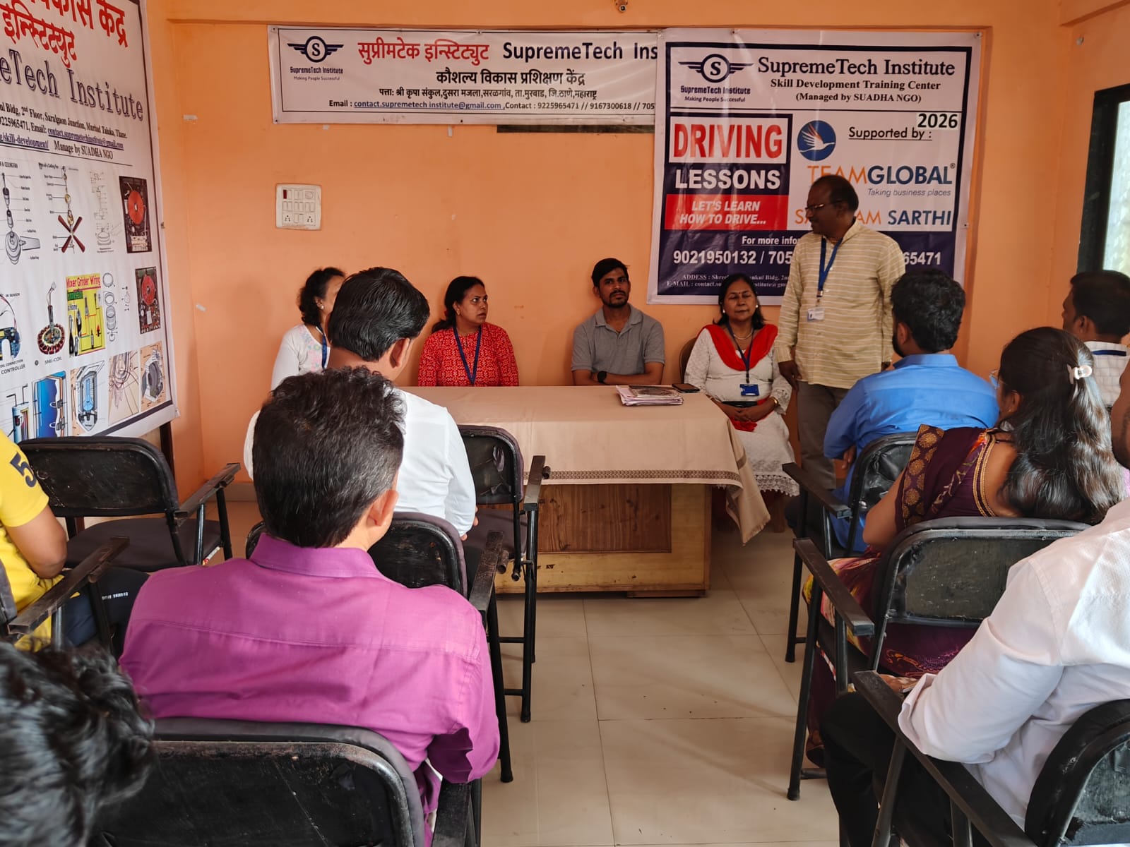 Empowering 18 Youth through the Support of Team Global Logistic Pvt. Ltd.