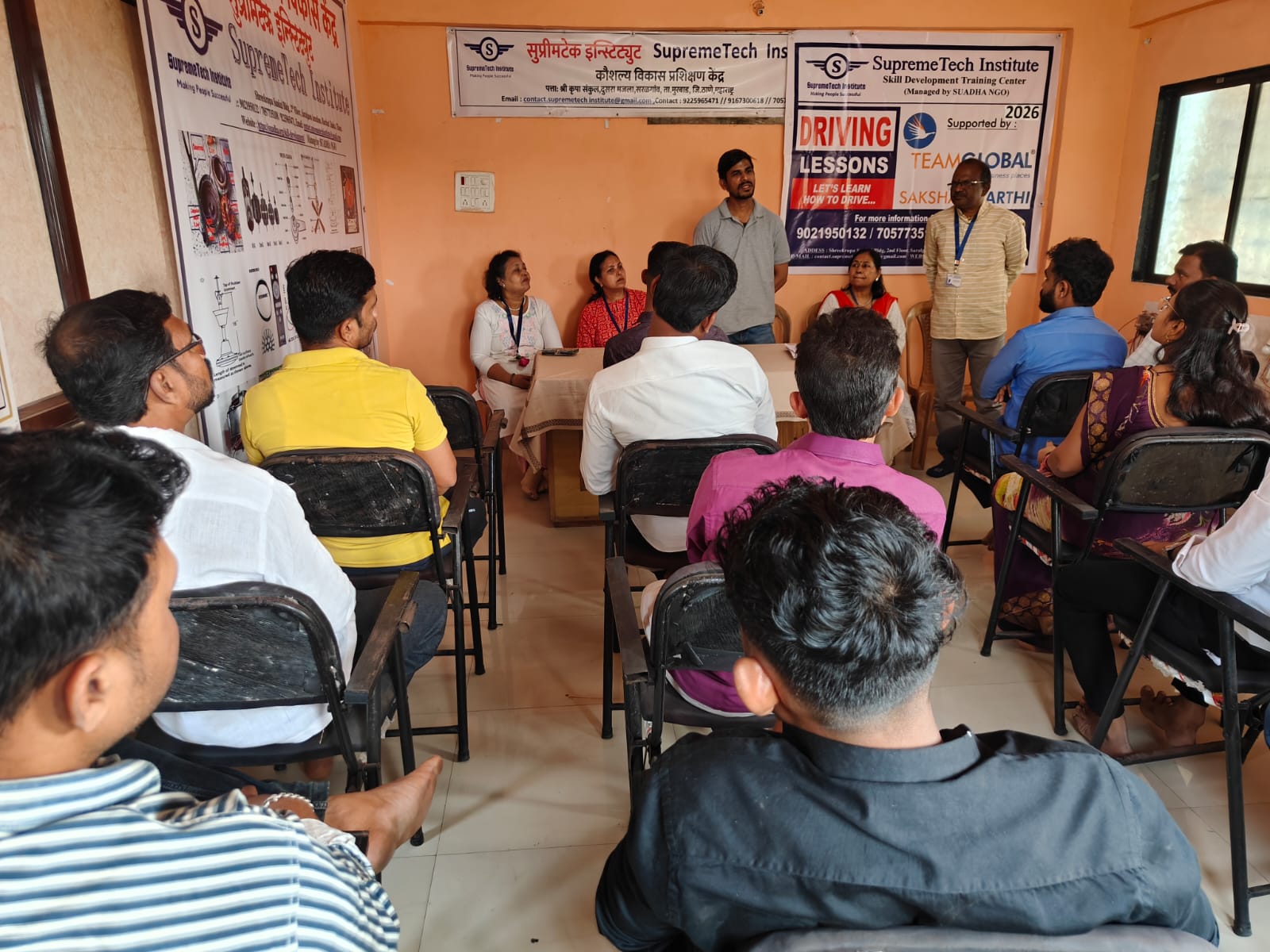 Empowering 18 Youth through the Support of Team Global Logistic Pvt. Ltd.