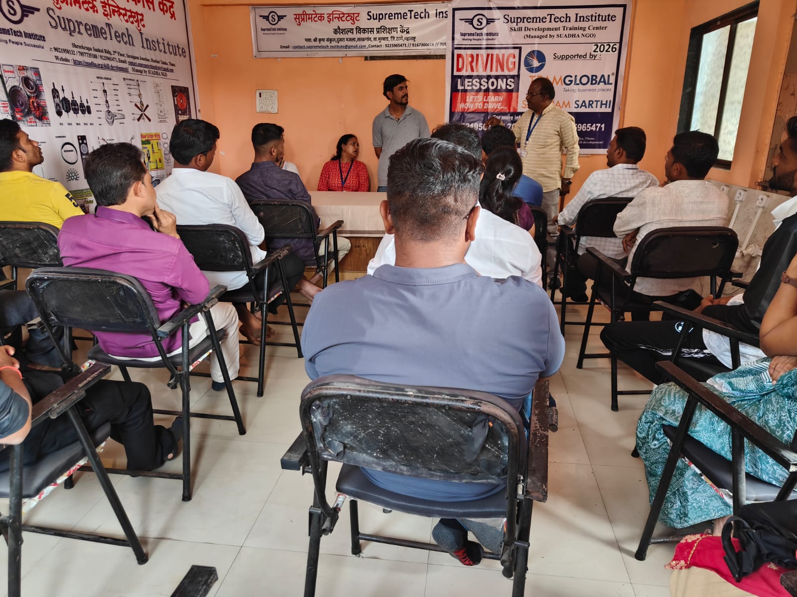 Empowering 18 Youth through the Support of Team Global Logistic Pvt. Ltd.