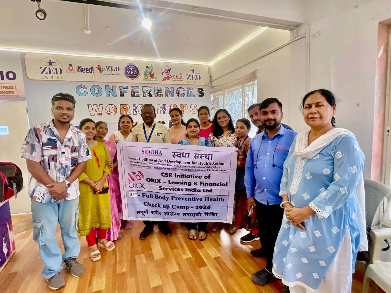 CSR Initiative by ORIX Leasing and Financial Services India Ltd. - 4th Early Detection Full Body Cancer Screening Camp