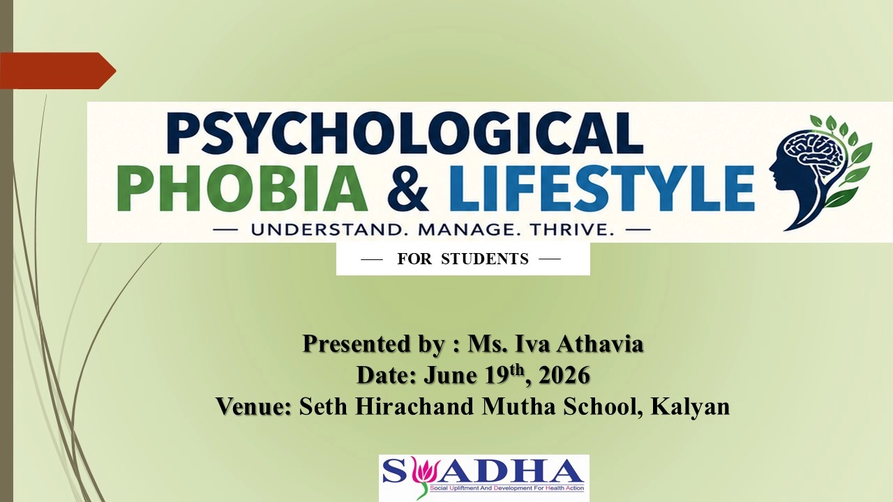 Empowering Young Minds: Session on "Psychological Phobias and Healthy Lifestyle Practices"