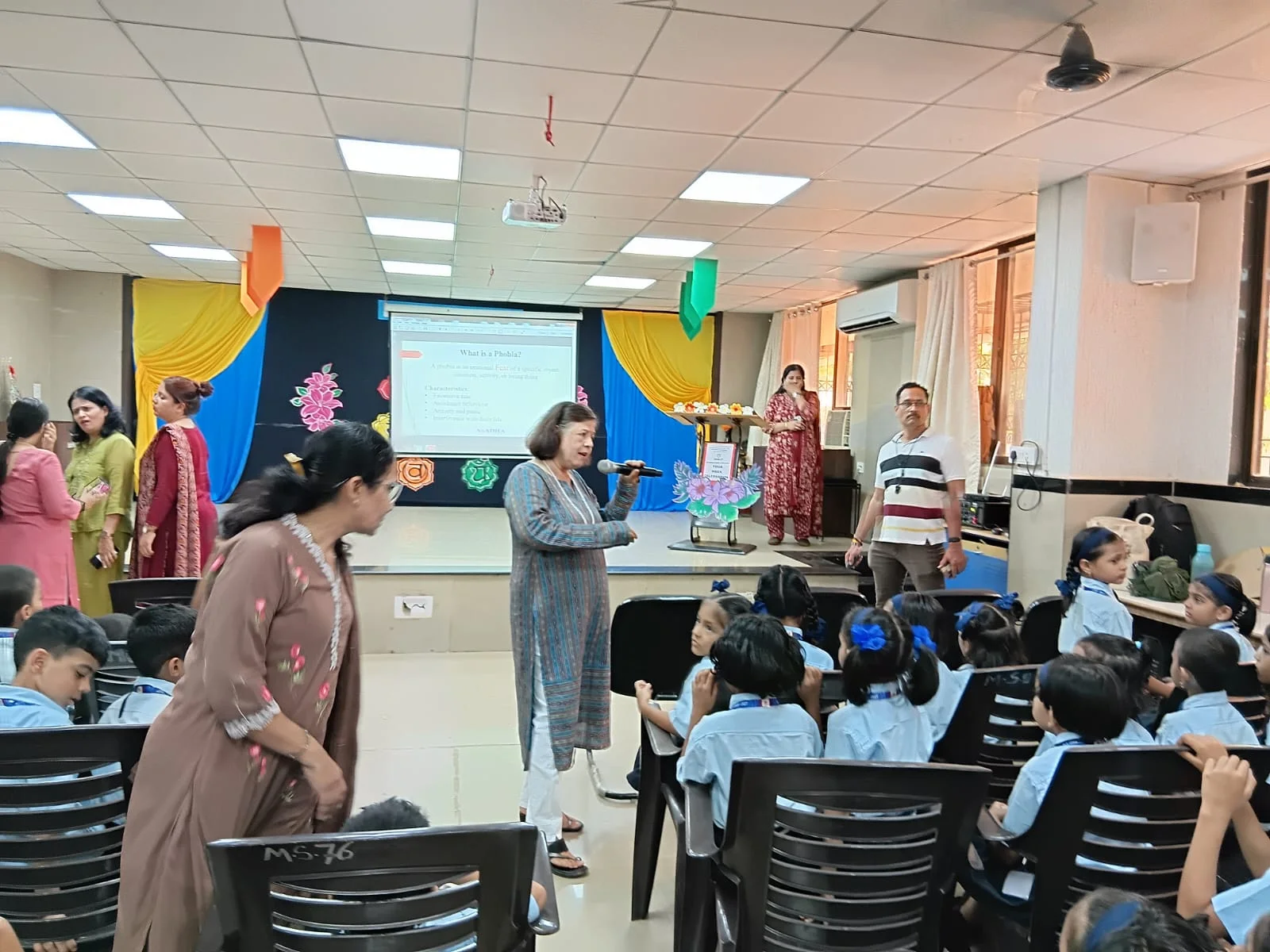 Empowering Young Minds: Session on "Psychological Phobias and Healthy Lifestyle Practices"