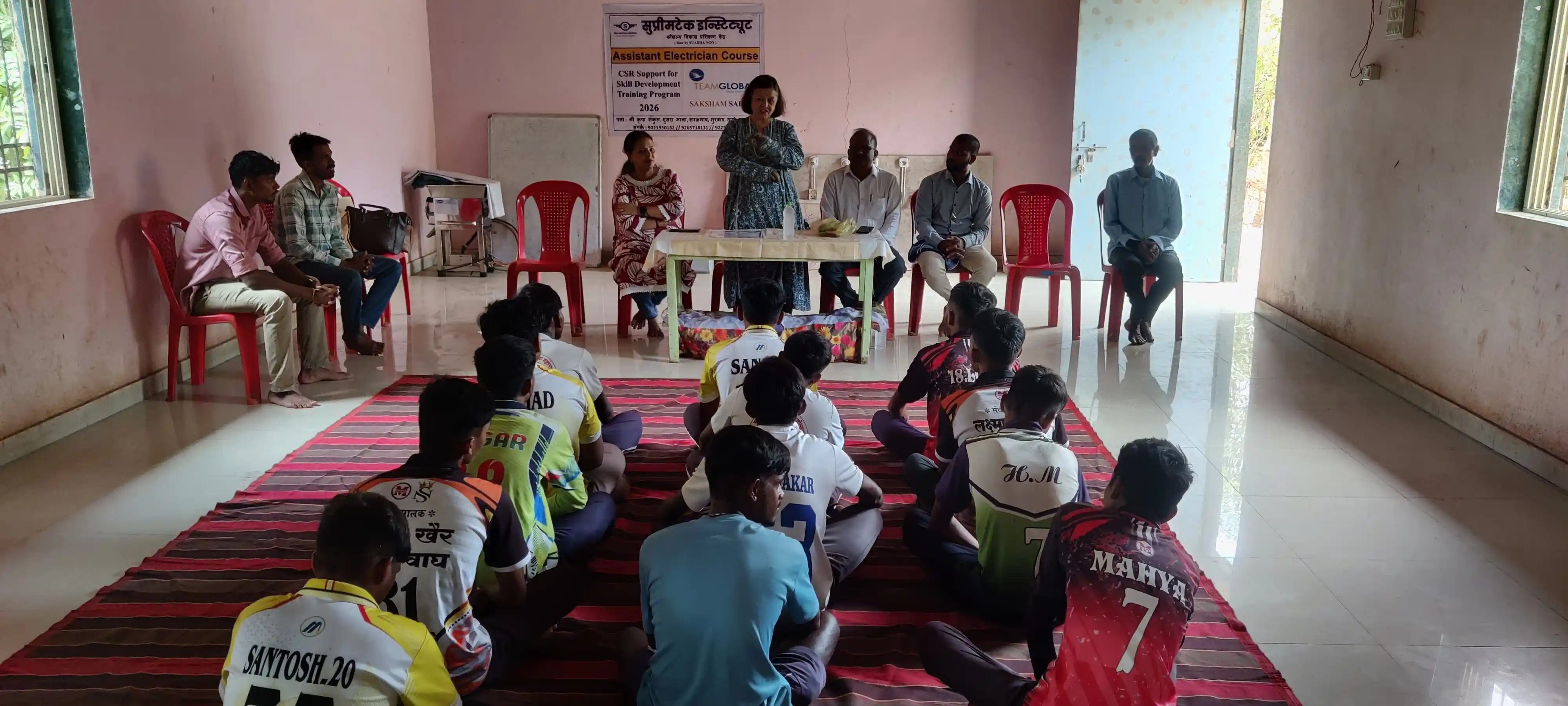 CSR Support by Team Global Logistic Pvt. Ltd. for Empowering Tribal Youth Through Skill Development – Assistant Electrician Course