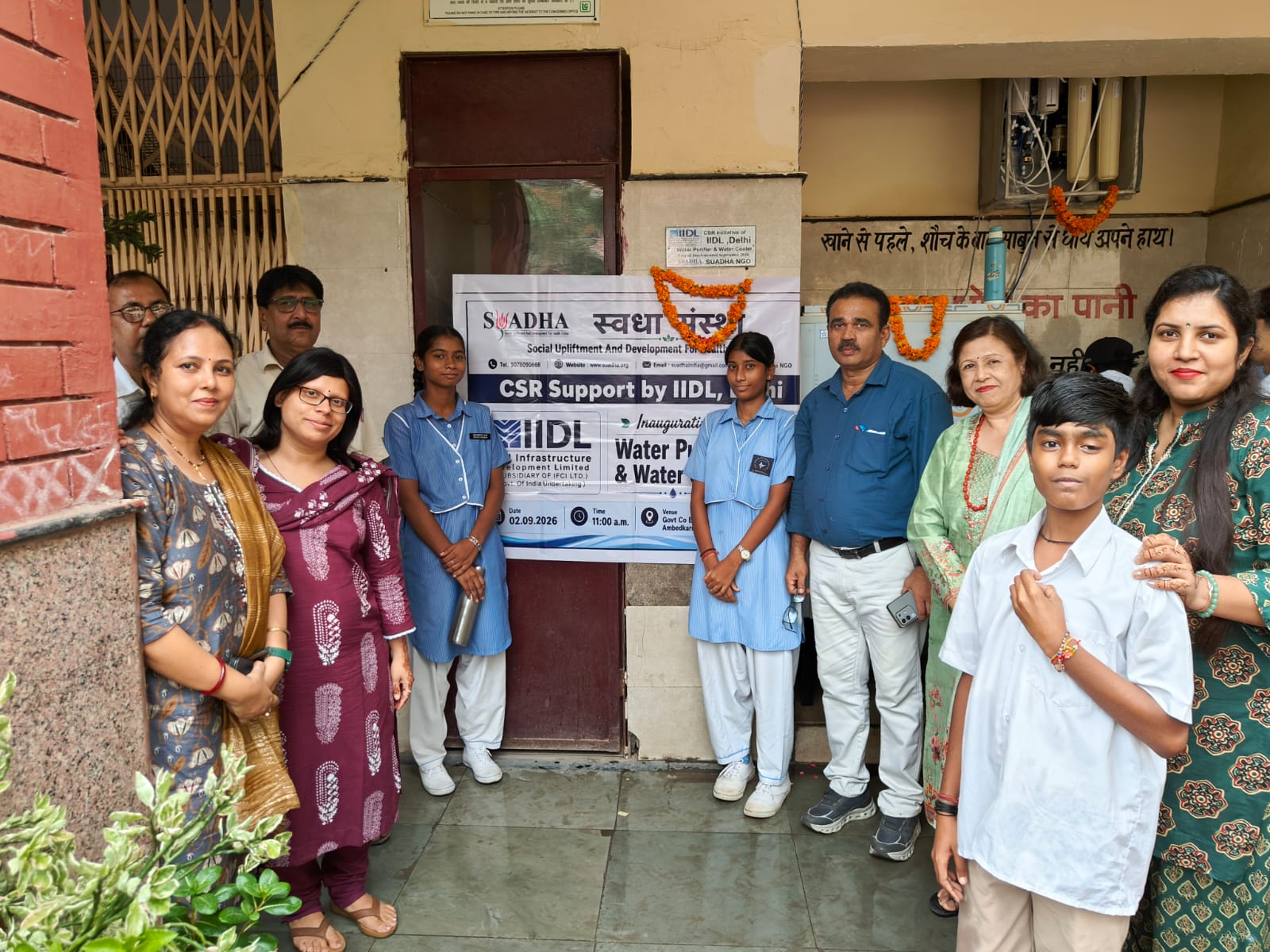 CSR Initiative by IIDL, Delhi – Providing Safe Drinking Water Facilities