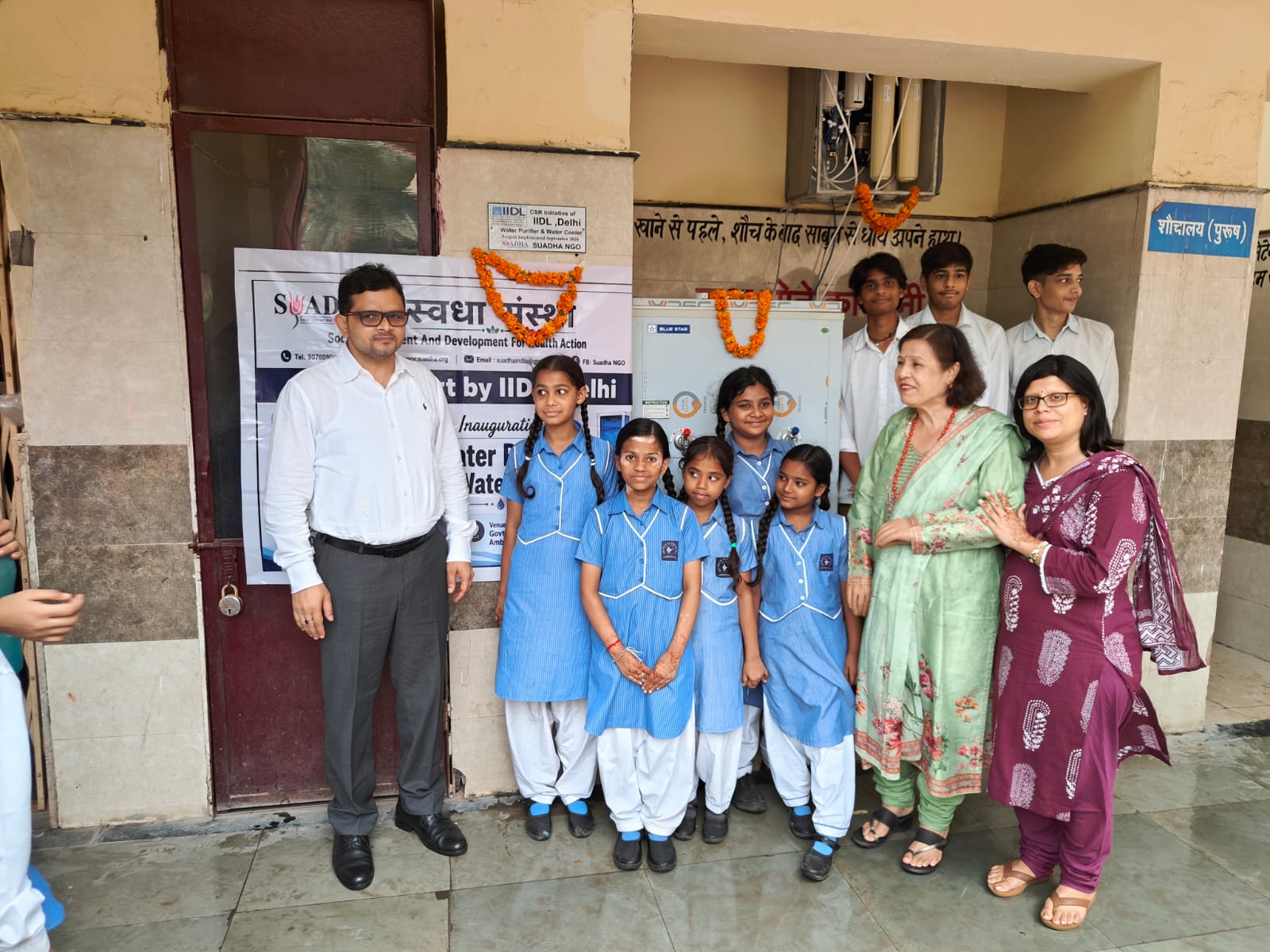 CSR Initiative by IIDL, Delhi – Providing Safe Drinking Water Facilities