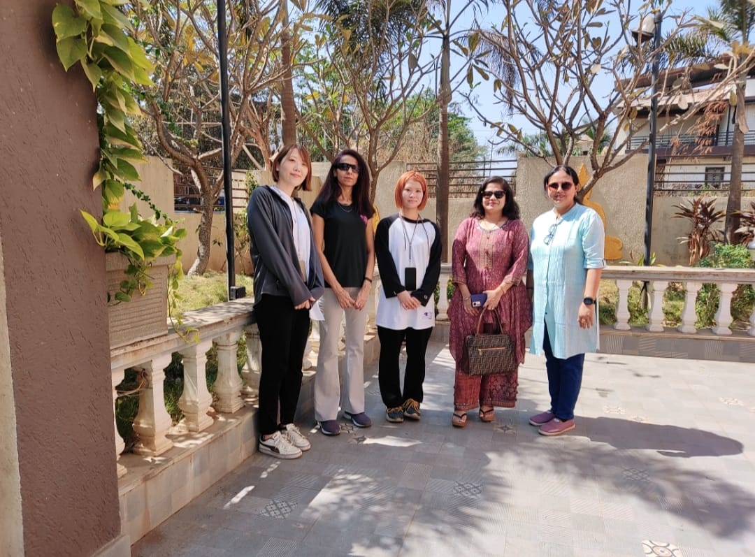 Japanese Social Workers Visited at Ashtang Yog & Naturothy Research Foundation