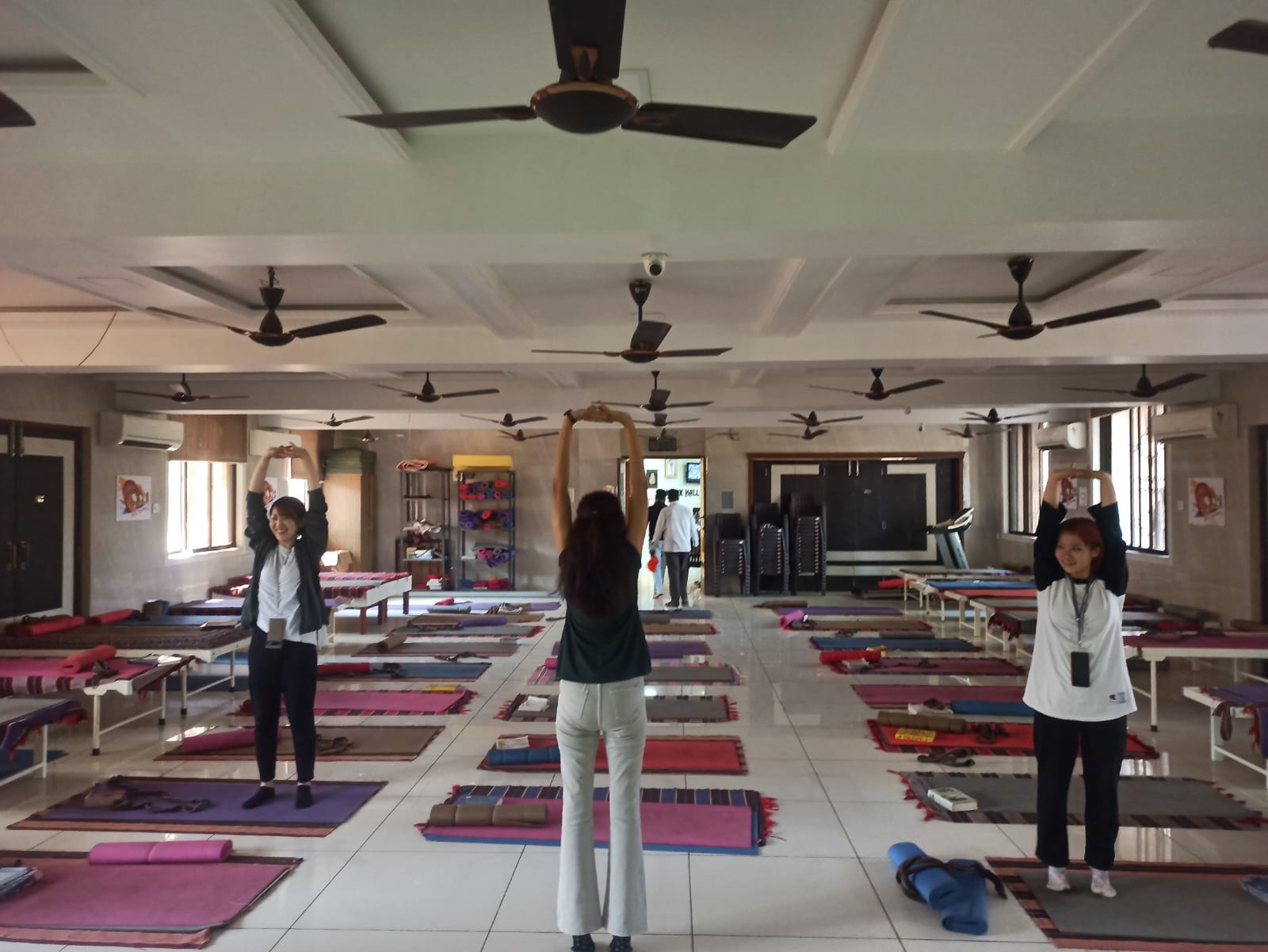 Japanese Social Workers Visited at Ashtang Yog & Naturothy Research Foundation