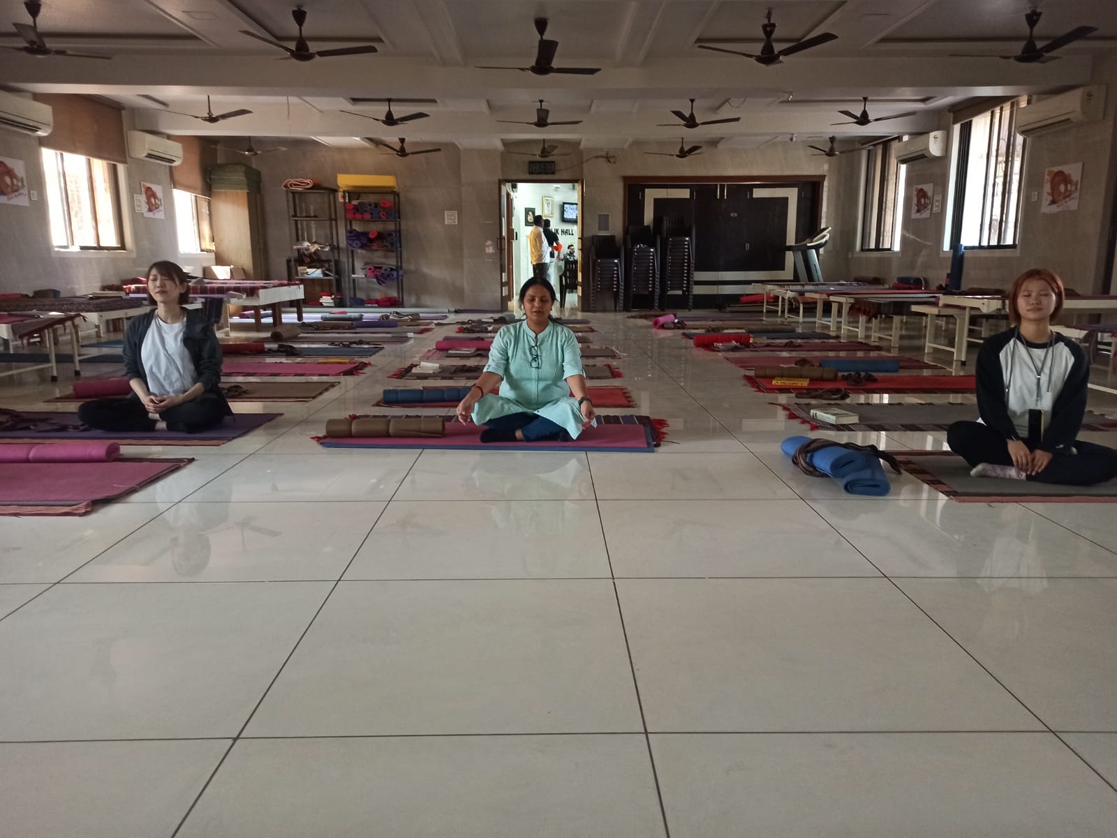 Japanese Social Workers Visited at Ashtang Yog & Naturothy Research Foundation