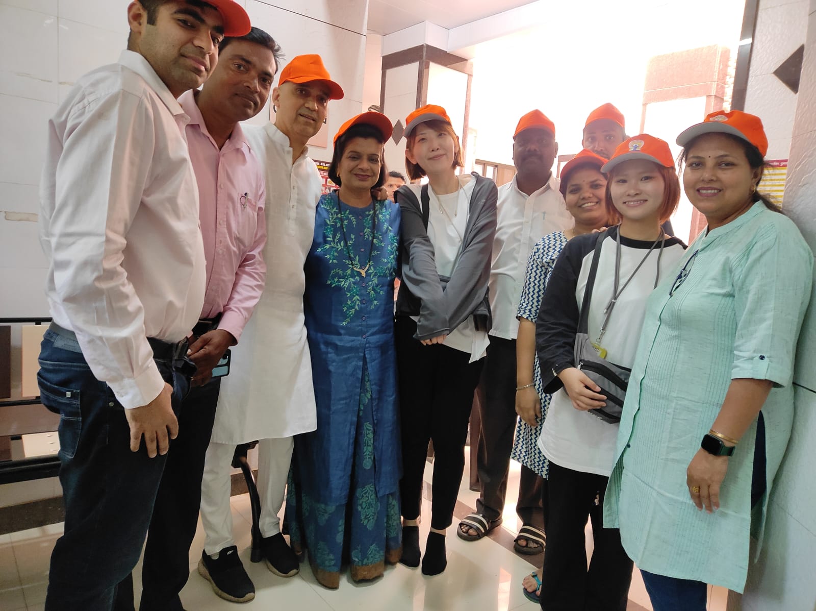 Japanese Social Workers Visited at Ashtang Yog & Naturothy Research Foundation