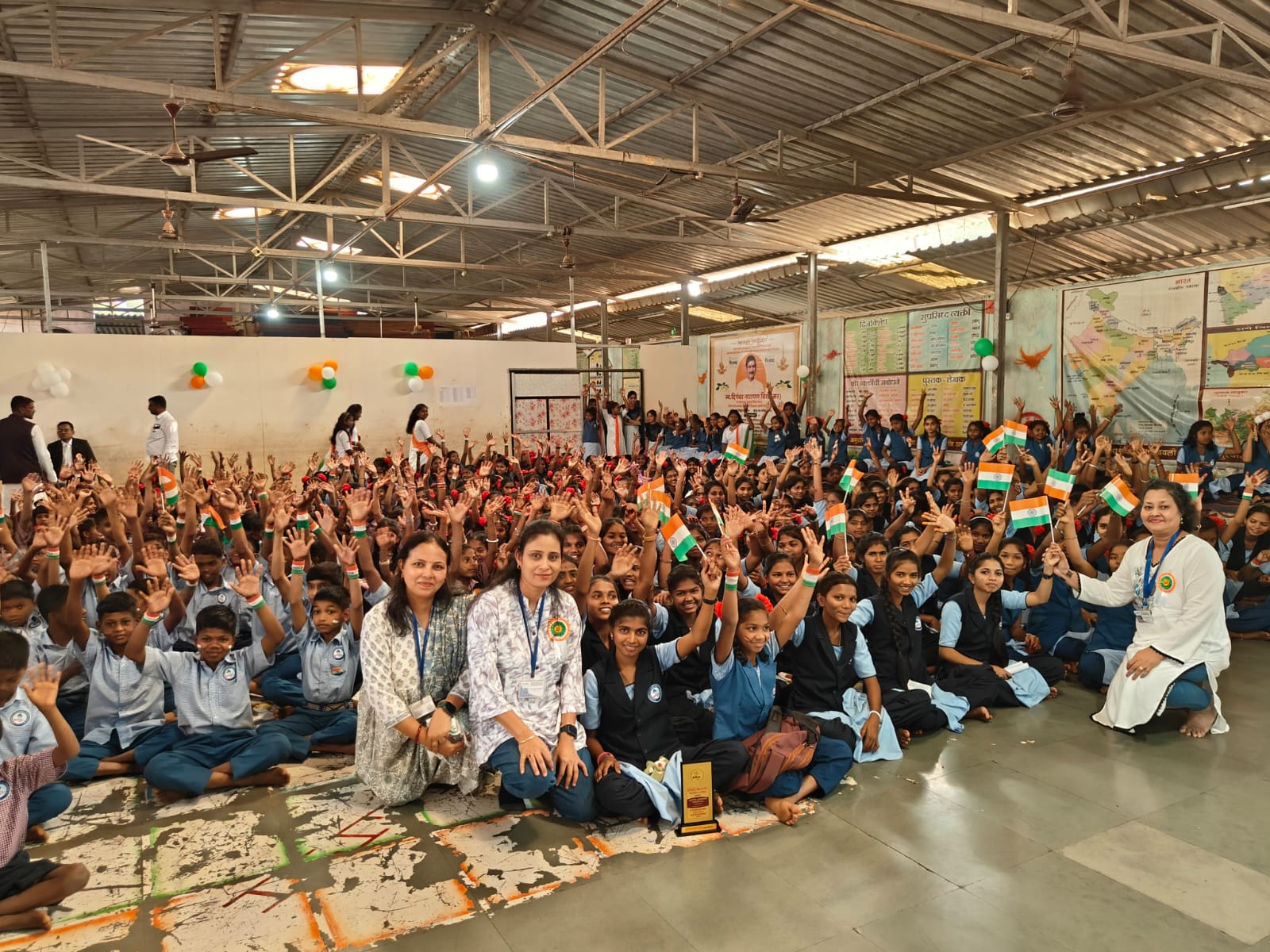 Smiles and Support to Murbad’s Students