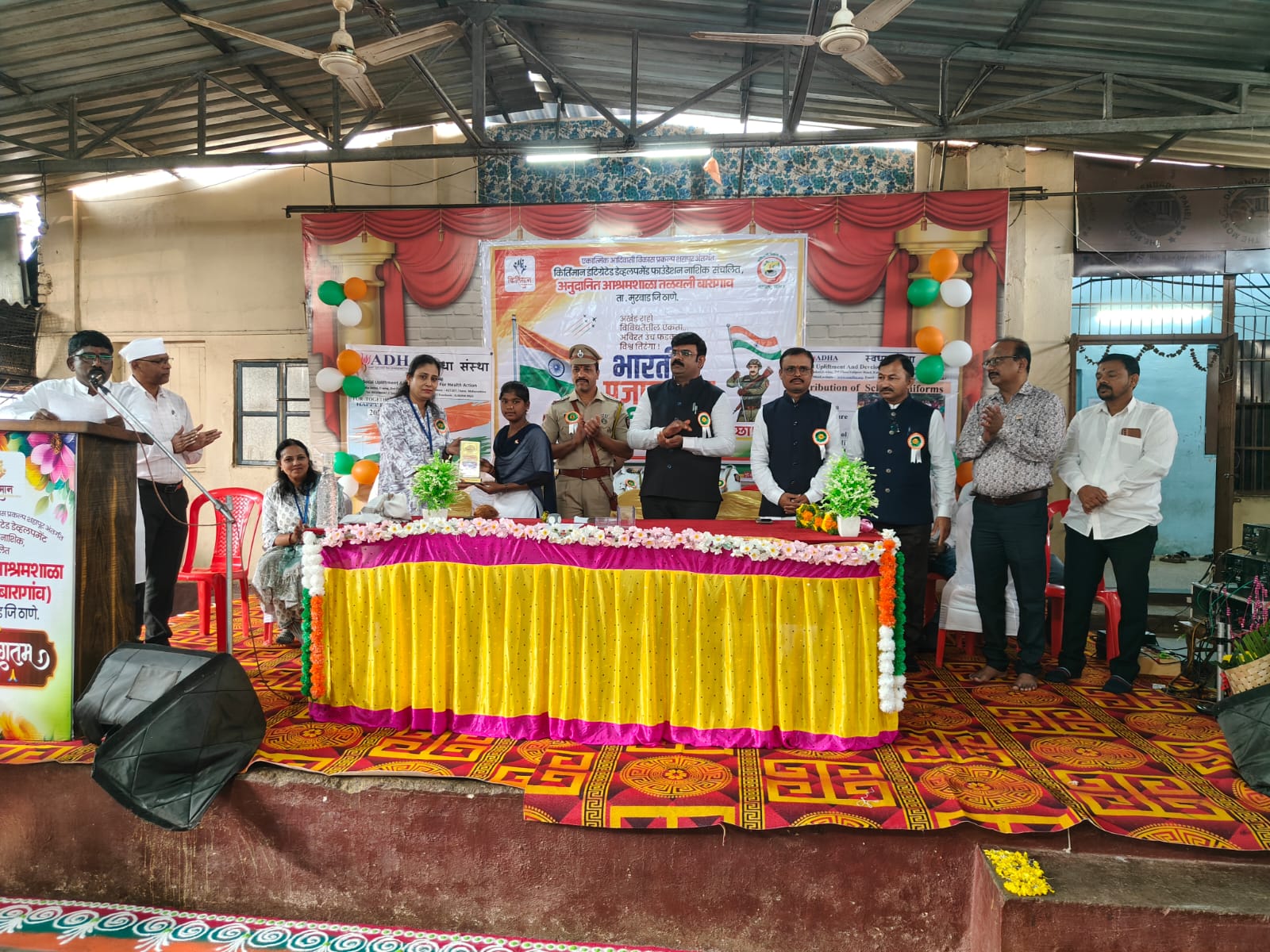 Smiles and Support to Murbad’s Students