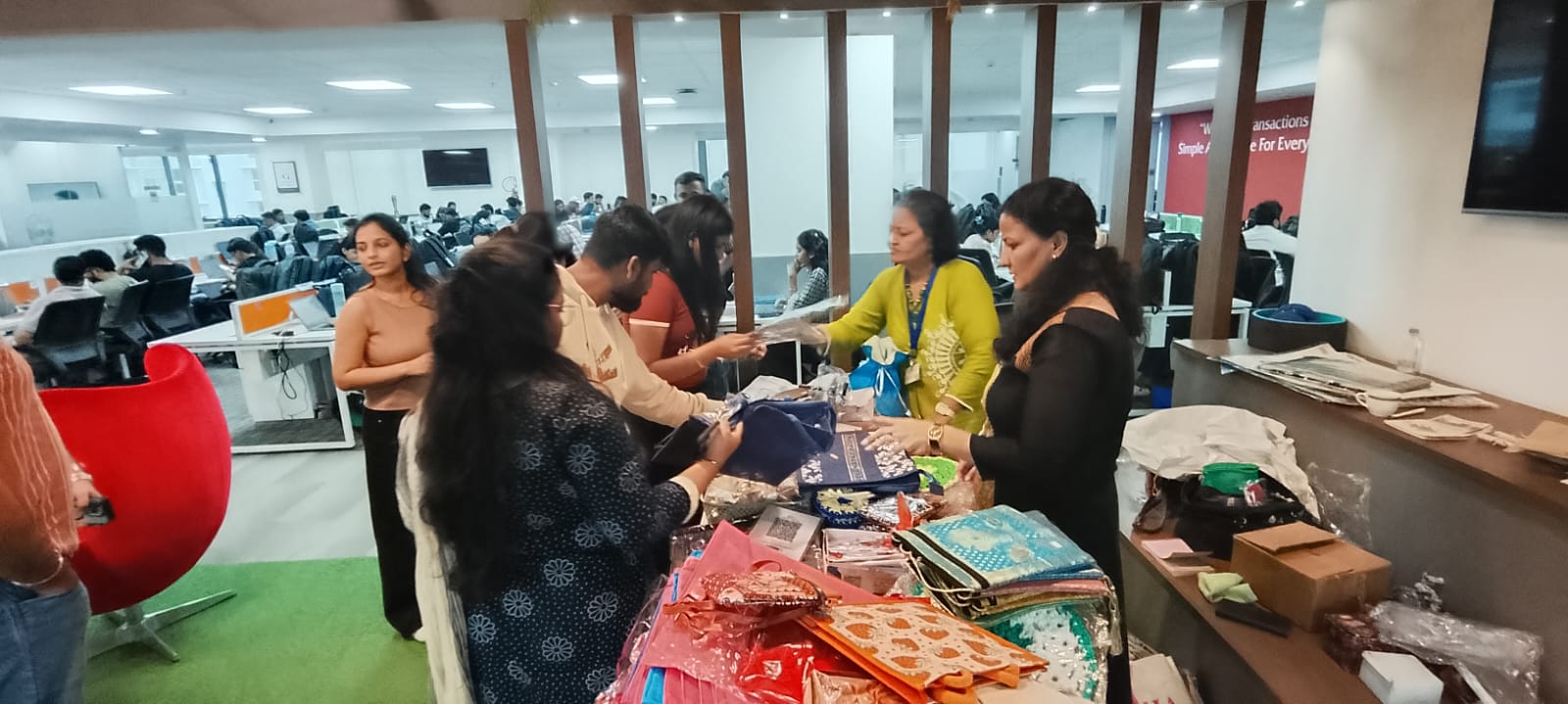 Mindgate Solutions Pvt. Ltd organized NGO Exhibition on Occasion of Raksha Bandhan