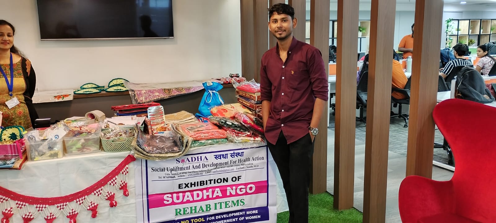 Mindgate Solutions Pvt. Ltd organized NGO Exhibition on Occasion of Raksha Bandhan