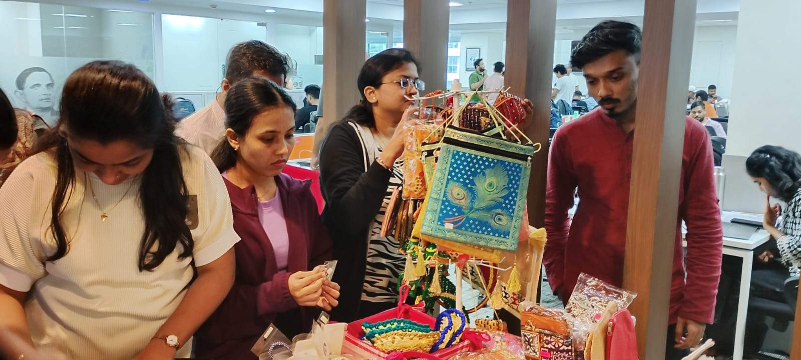 Mindgate Solutions Pvt. Ltd organized NGO Exhibition on Occasion of Raksha Bandhan