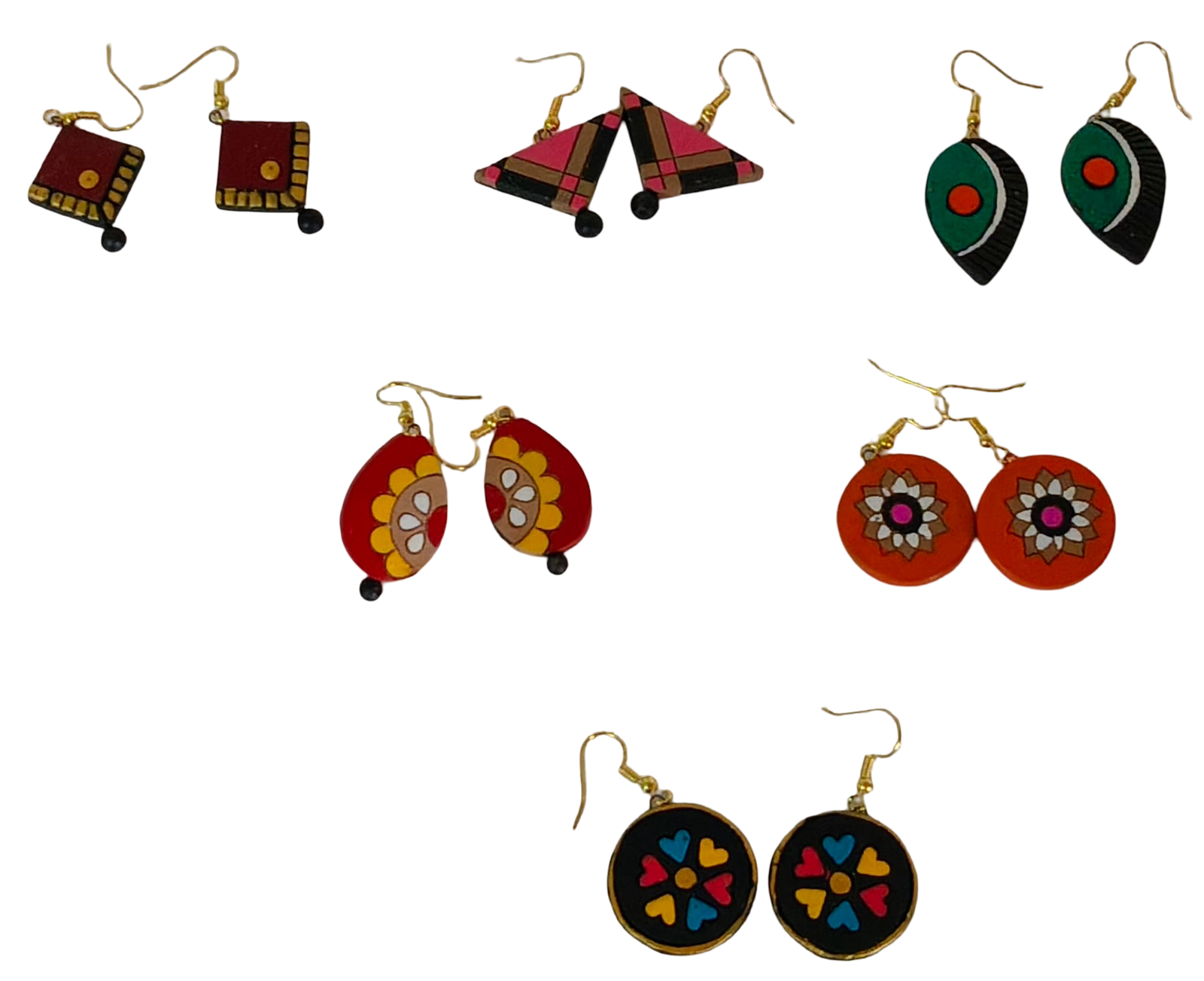 Terracotta Earrings