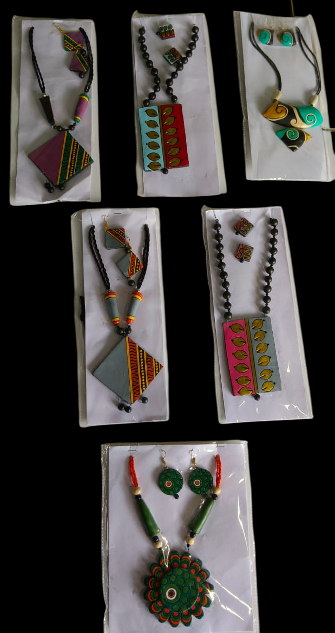 Teracotta and Beads Jewellery