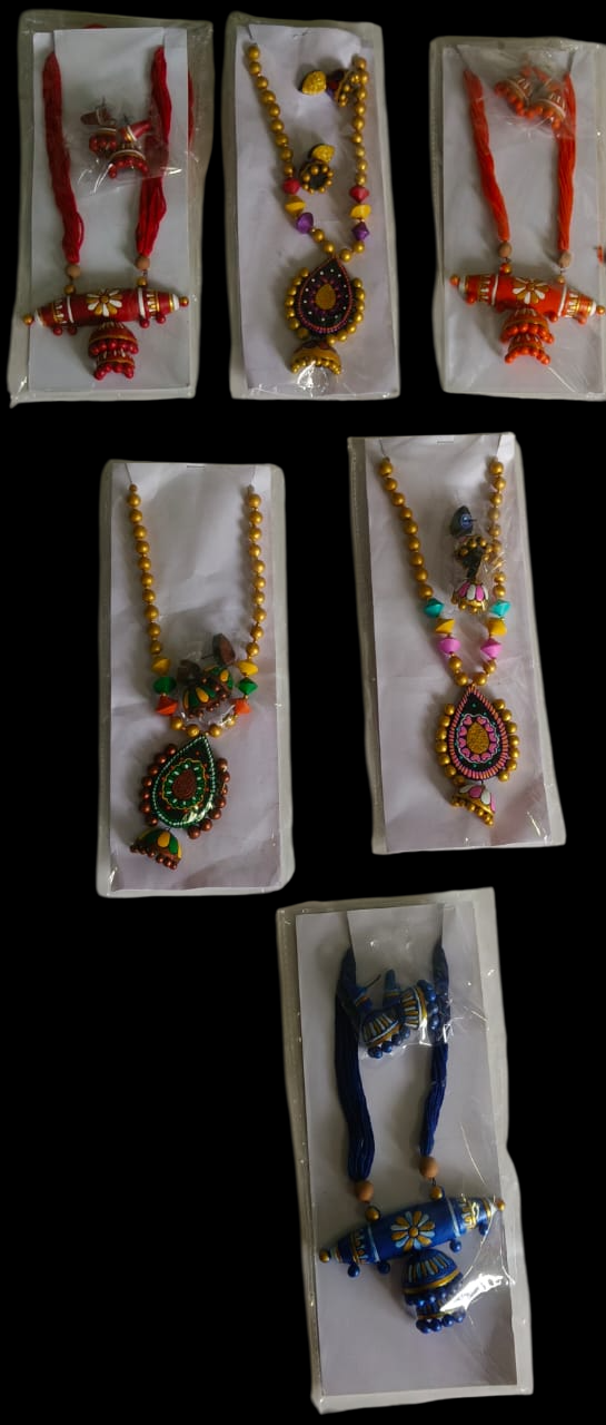 Teracotta and Beads Jewellery