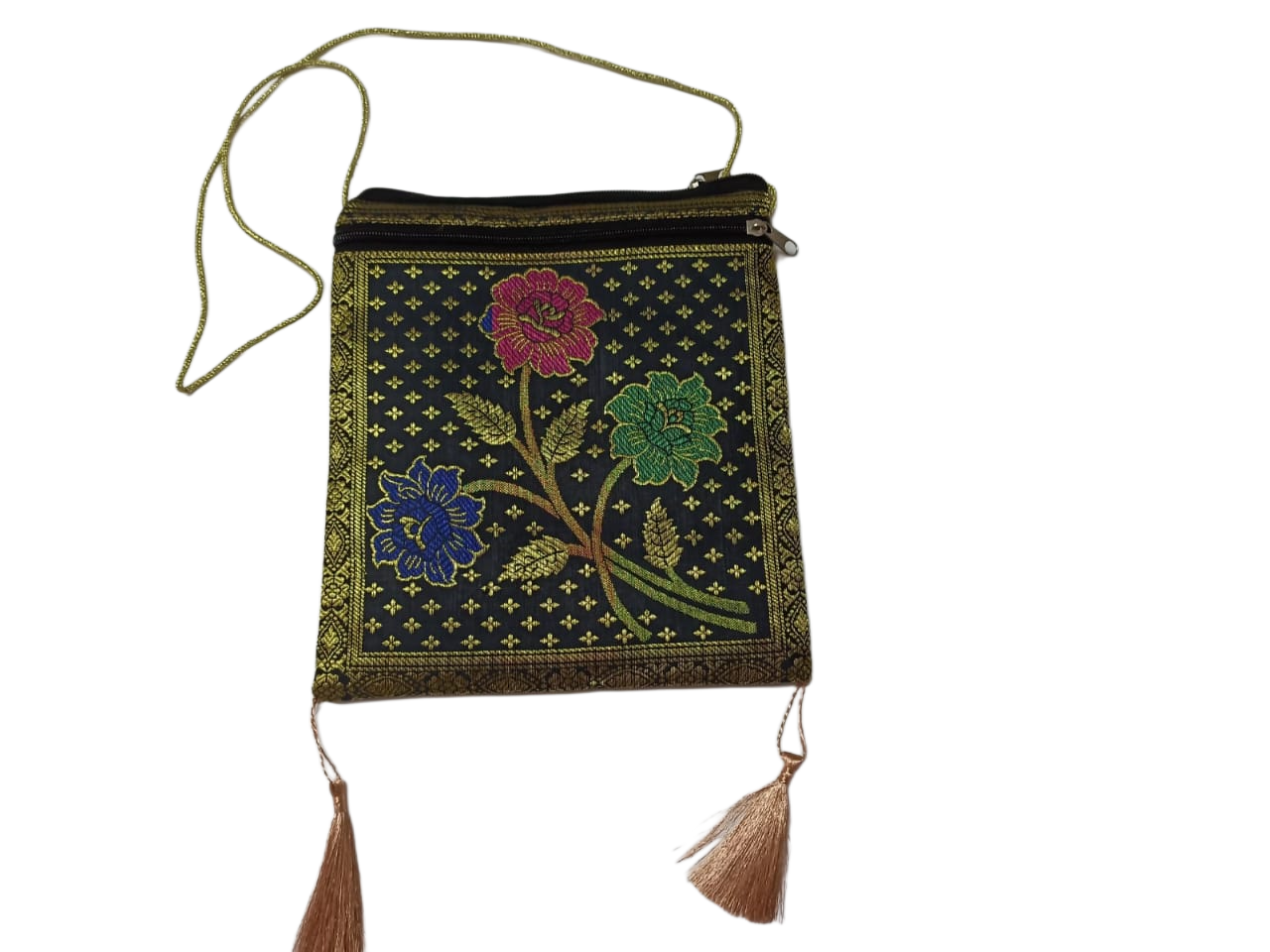 Banarasi Silk Sling Bags