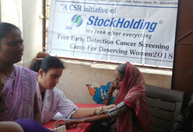 CSR Initiative By Stock Holding Corporation of India Ltd.- 2 Health Camps At Different Tribal areas