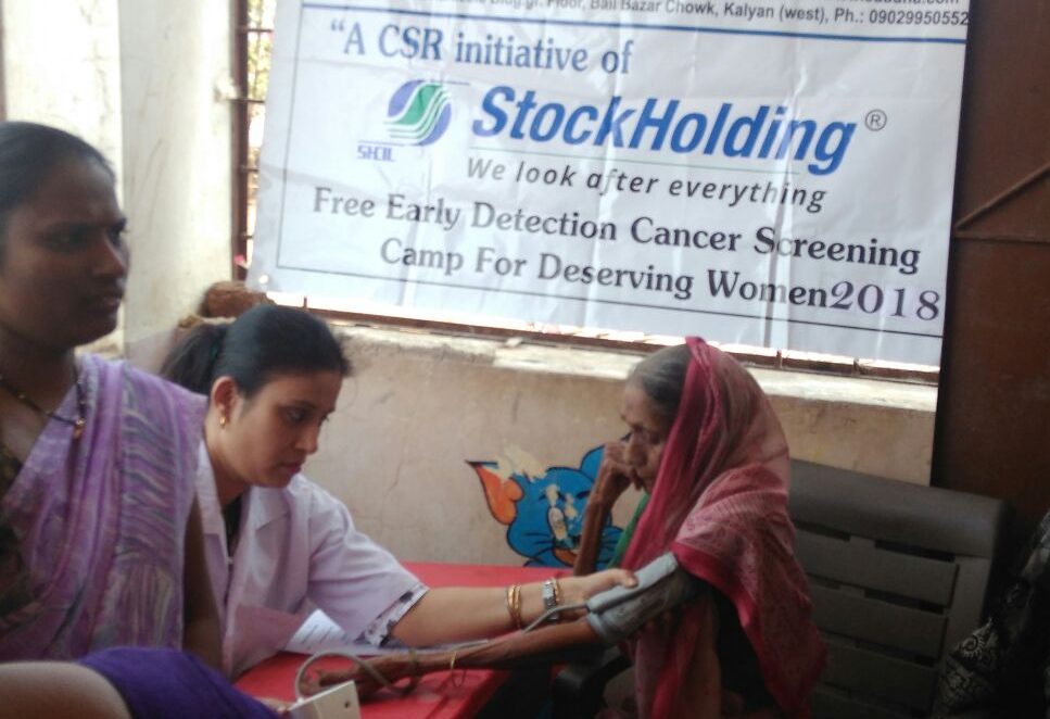 CSR Initiative By Stock Holding Corporation of India Ltd.- 2 Health Camps At Different Tribal areas