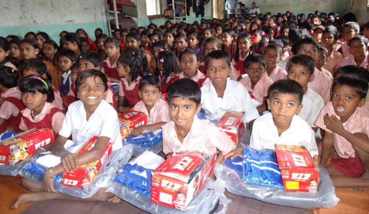 CSR Initiative By GIC Re- School kit distribution at Valivare Z P School