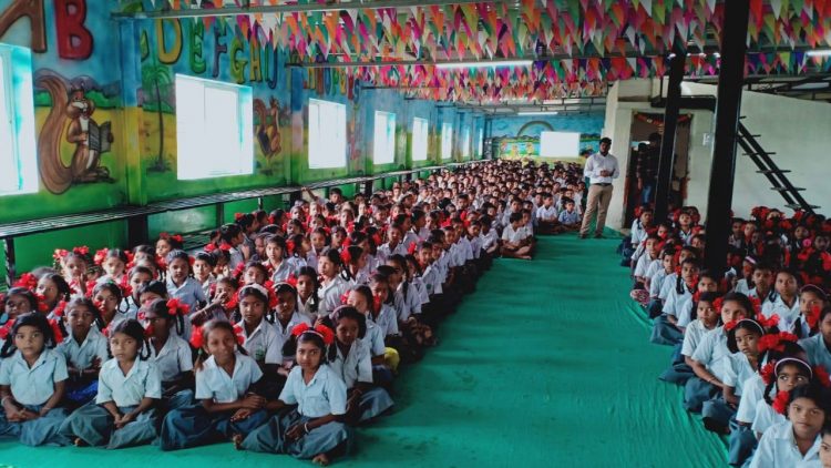 CSR Initiative By LIC Housing Finance Ltd. at Kochai Residential Tribal School, Talasari Taluka, Palghar