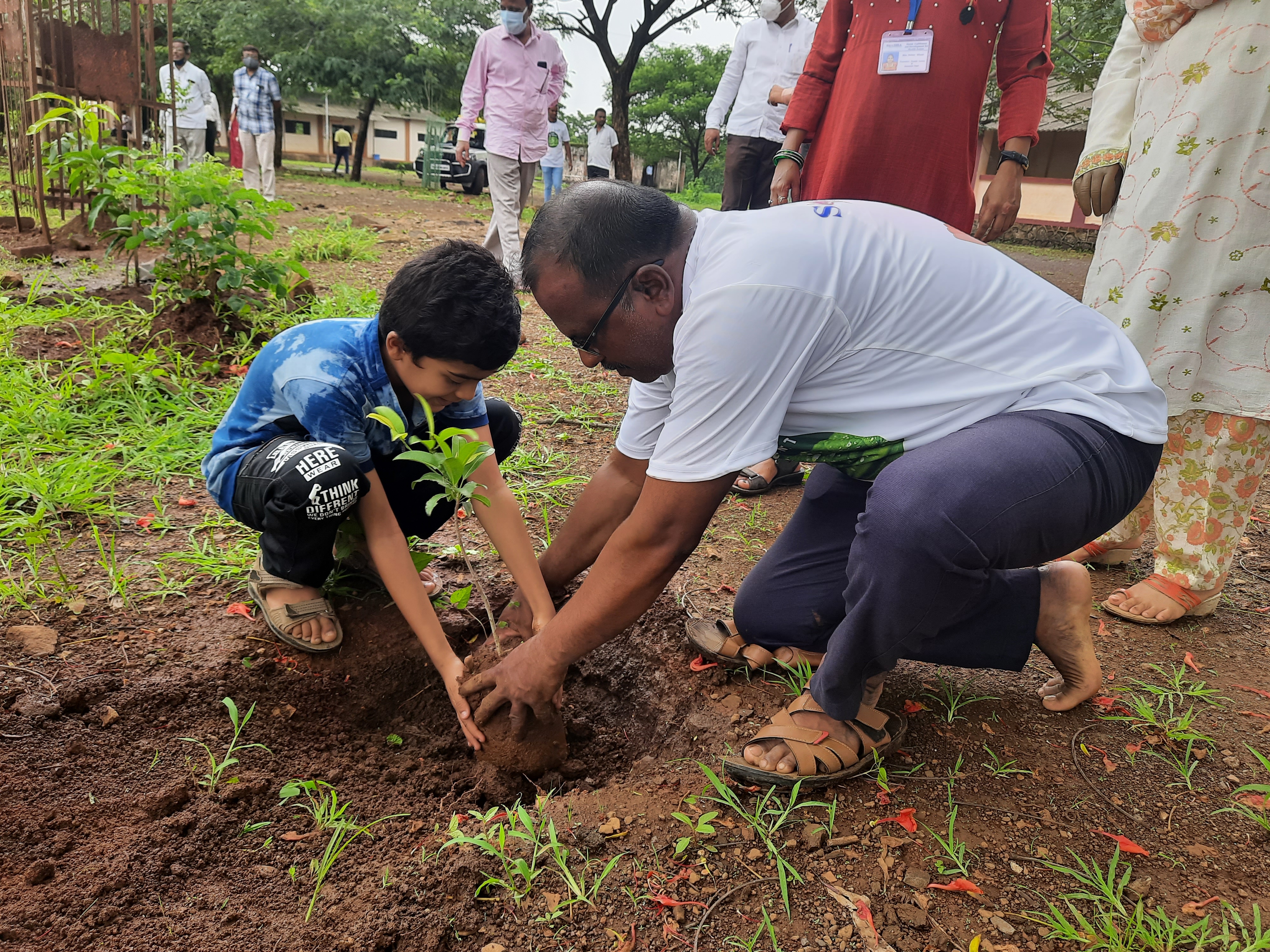 Part -2 , Plantation Drive on  23rd June 2021 at Zapwadi Village, Murbad