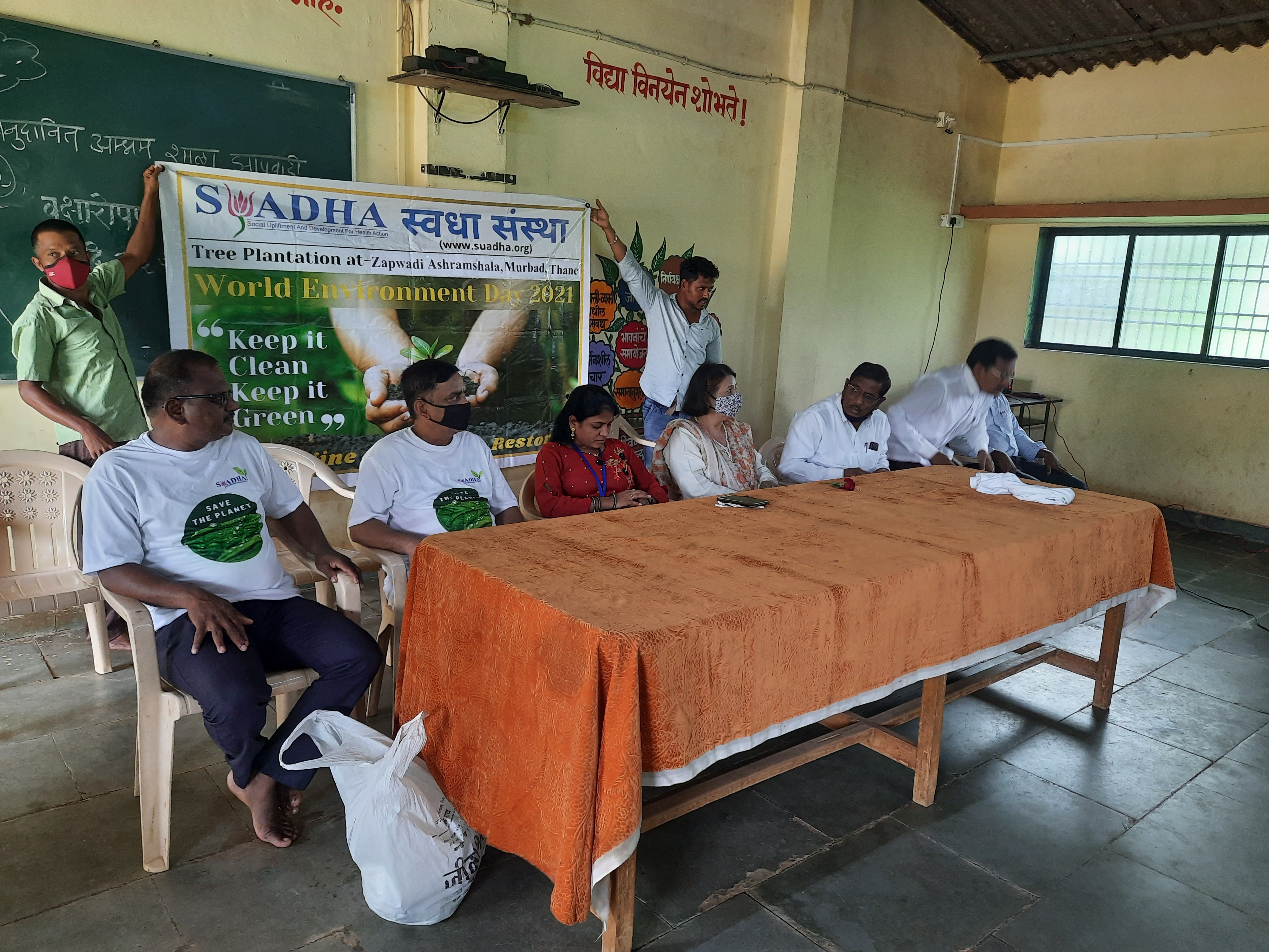 Part -2 , Plantation Drive on  23rd June 2021 at Zapwadi Village, Murbad