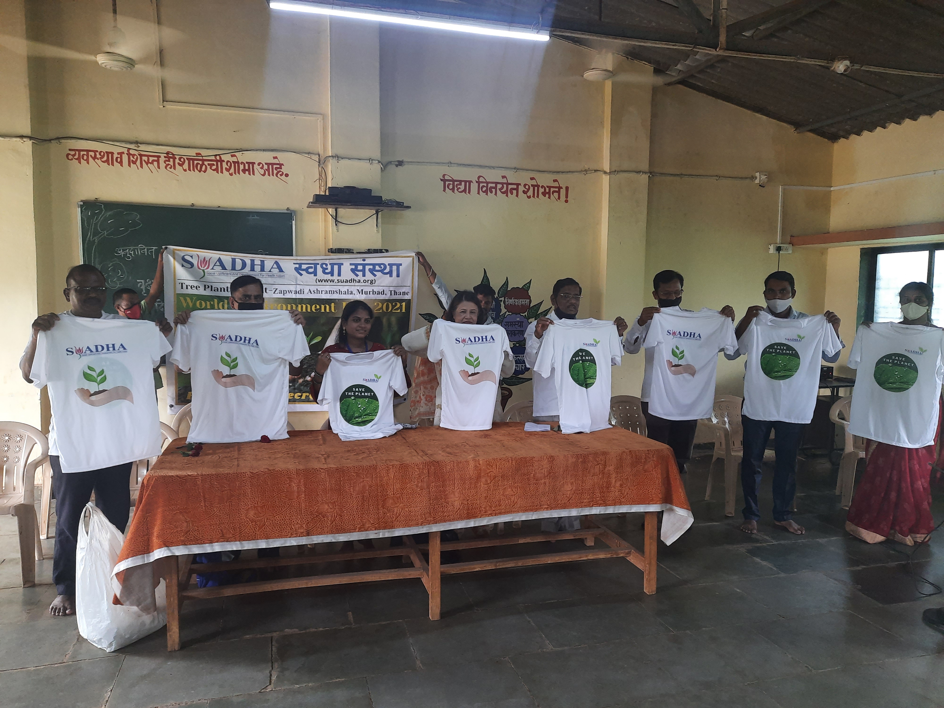 Part -2 , Plantation Drive on  23rd June 2021 at Zapwadi Village, Murbad