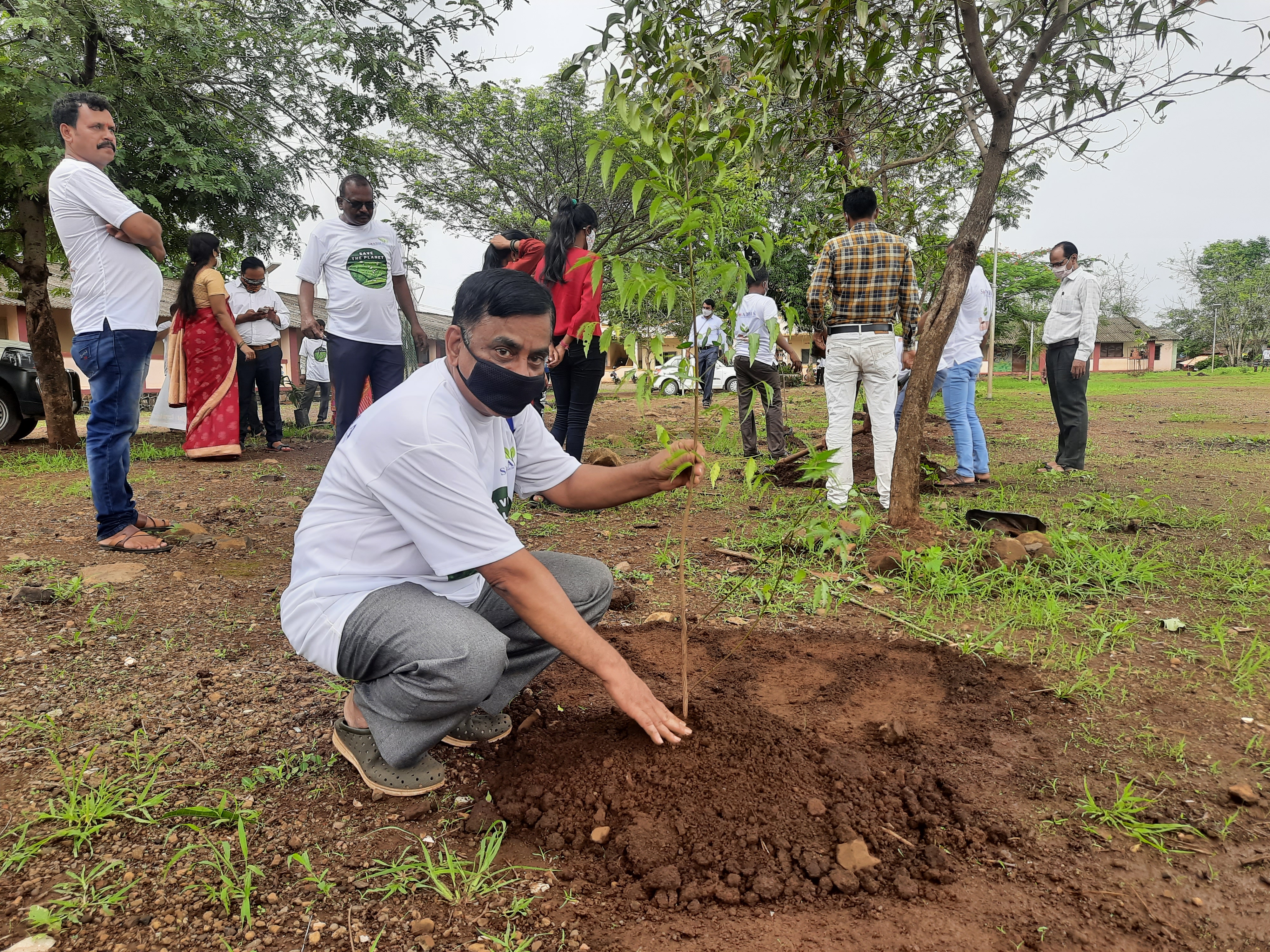 Part -2 , Plantation Drive on  23rd June 2021 at Zapwadi Village, Murbad