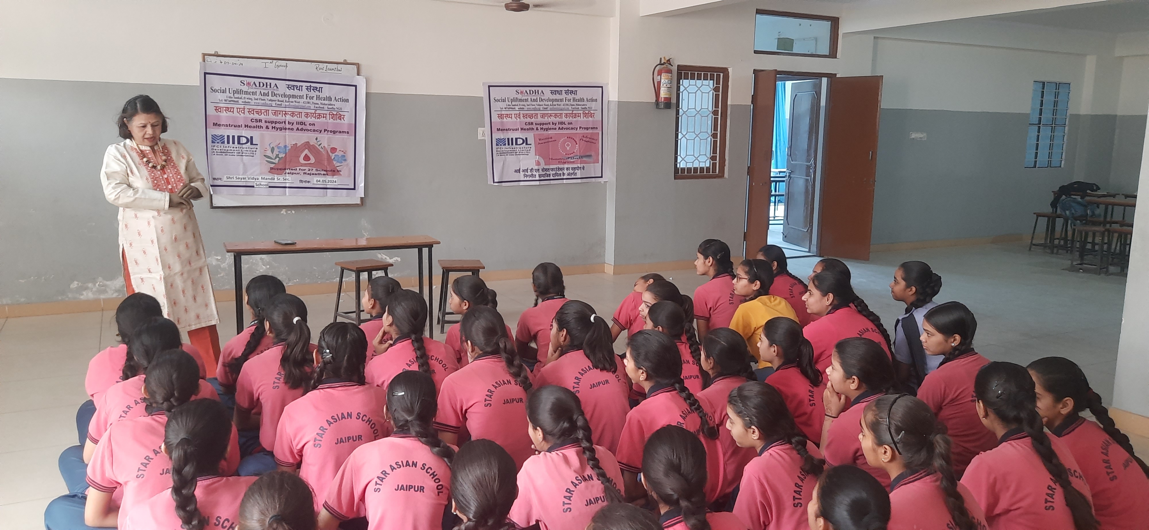 Health & Menstrual Hygiene - JAIPUR CITY 2024