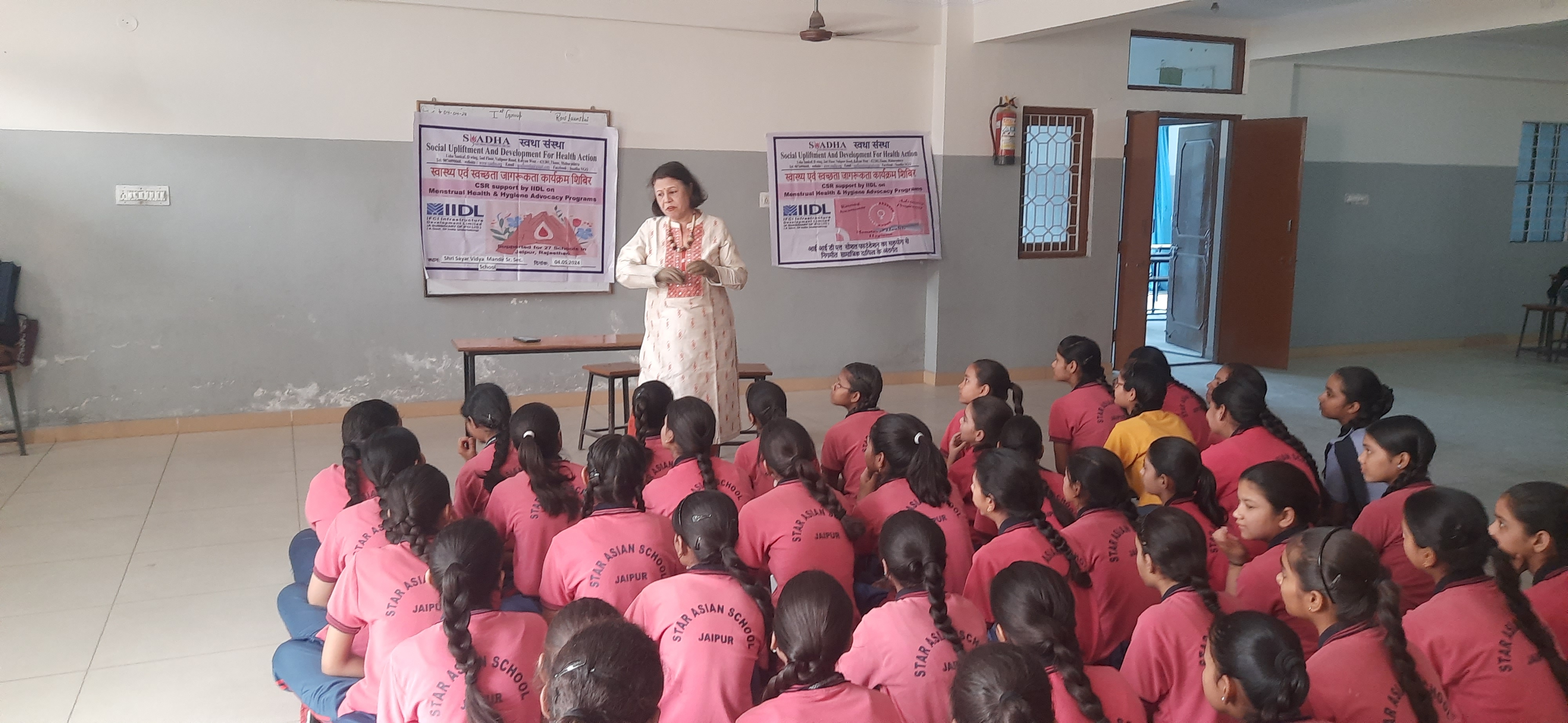 Health & Menstrual Hygiene - JAIPUR CITY 2024