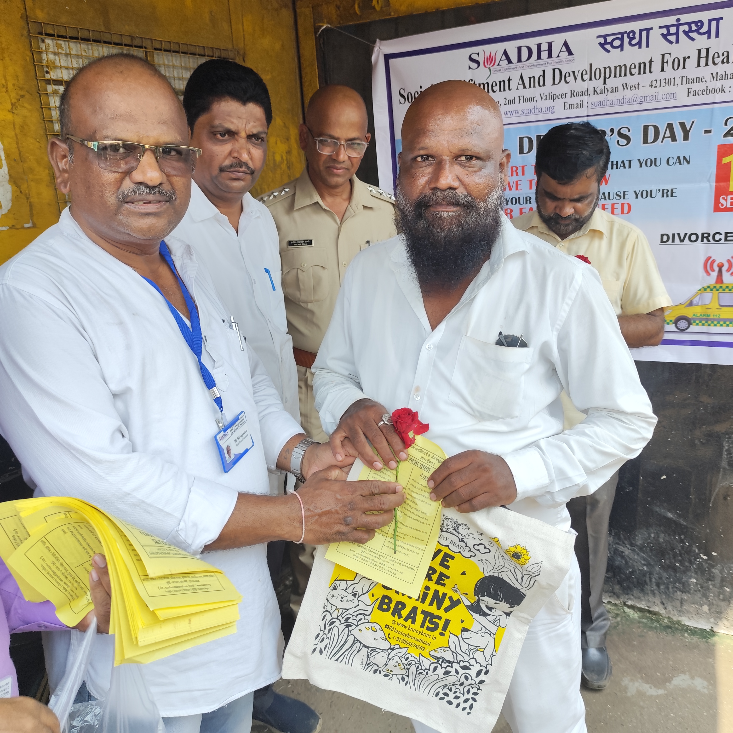 Driver's Day Celebration 2024 by SUADHA NGO Driver's Day Celebration